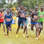 Kenya Police athletes during National Cross Country 
